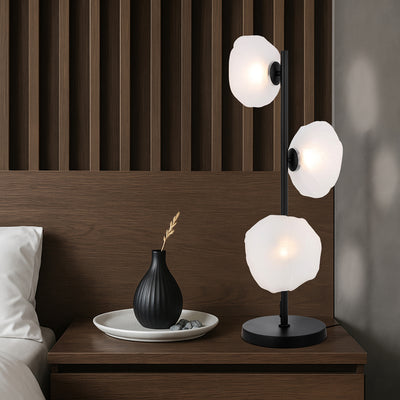 ZECCA 3 LIGHT TABLE LAMP