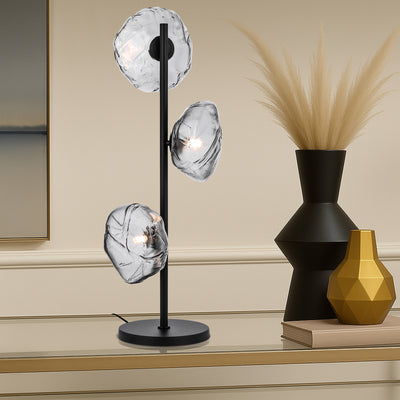 ZECCA 3 LIGHT TABLE LAMP