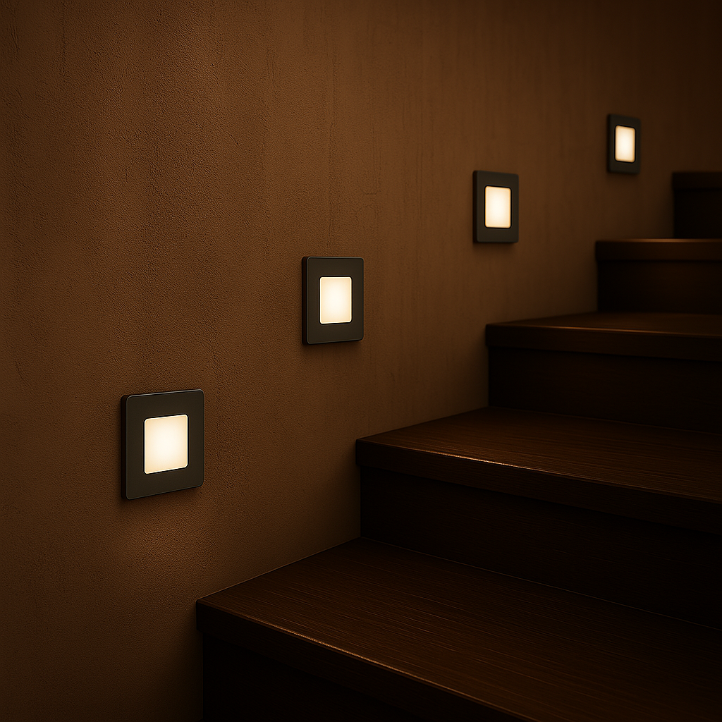 STOW SQUARE STAIR LIGHT 3CCT - LS1