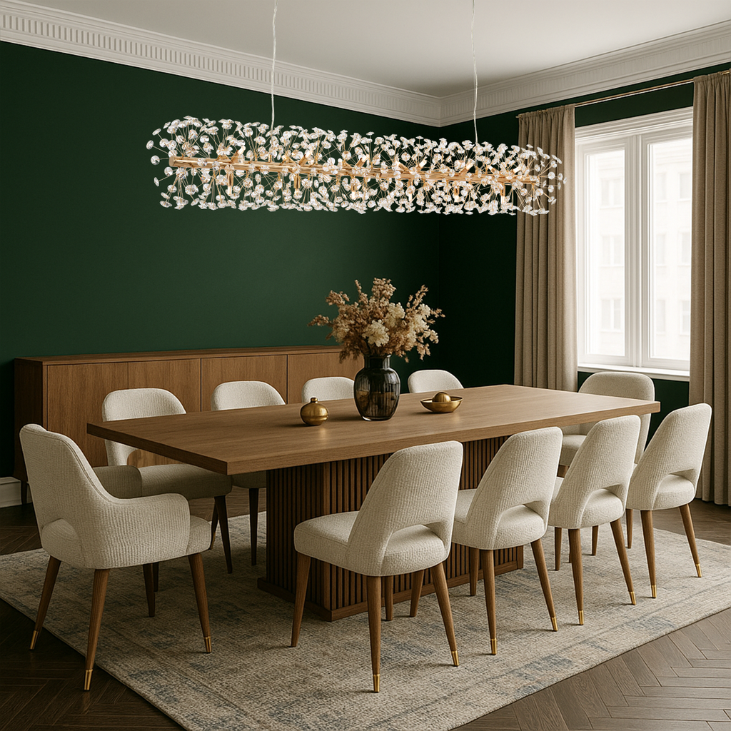 LERIDA 18 LIGHT RECTANGULAR PENDANT - LS1