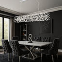 LERIDA 18 LIGHT RECTANGULAR PENDANT - LS2