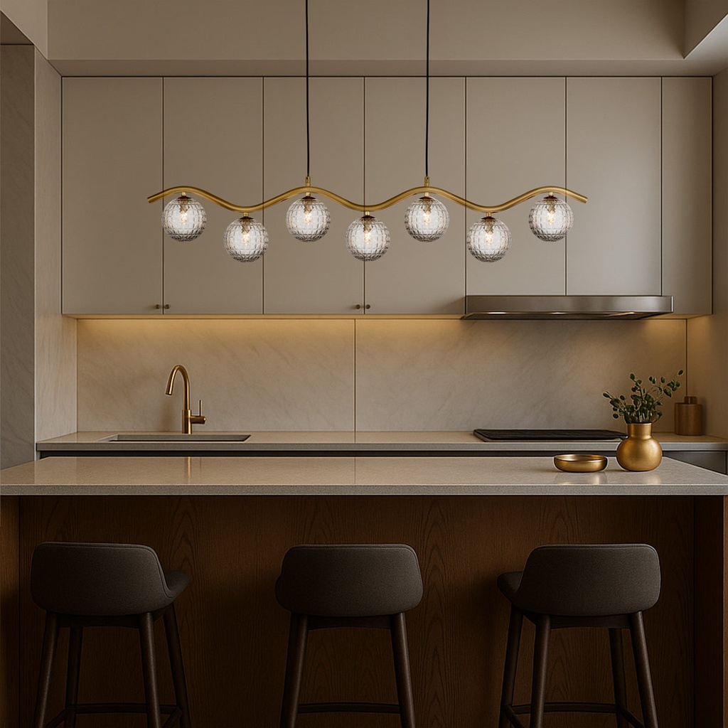 ORTON 7 LIGHT PENDANT - LS11