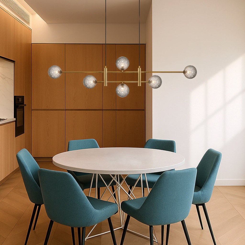 TYSON 6 LIGHT PENDANT - LS1