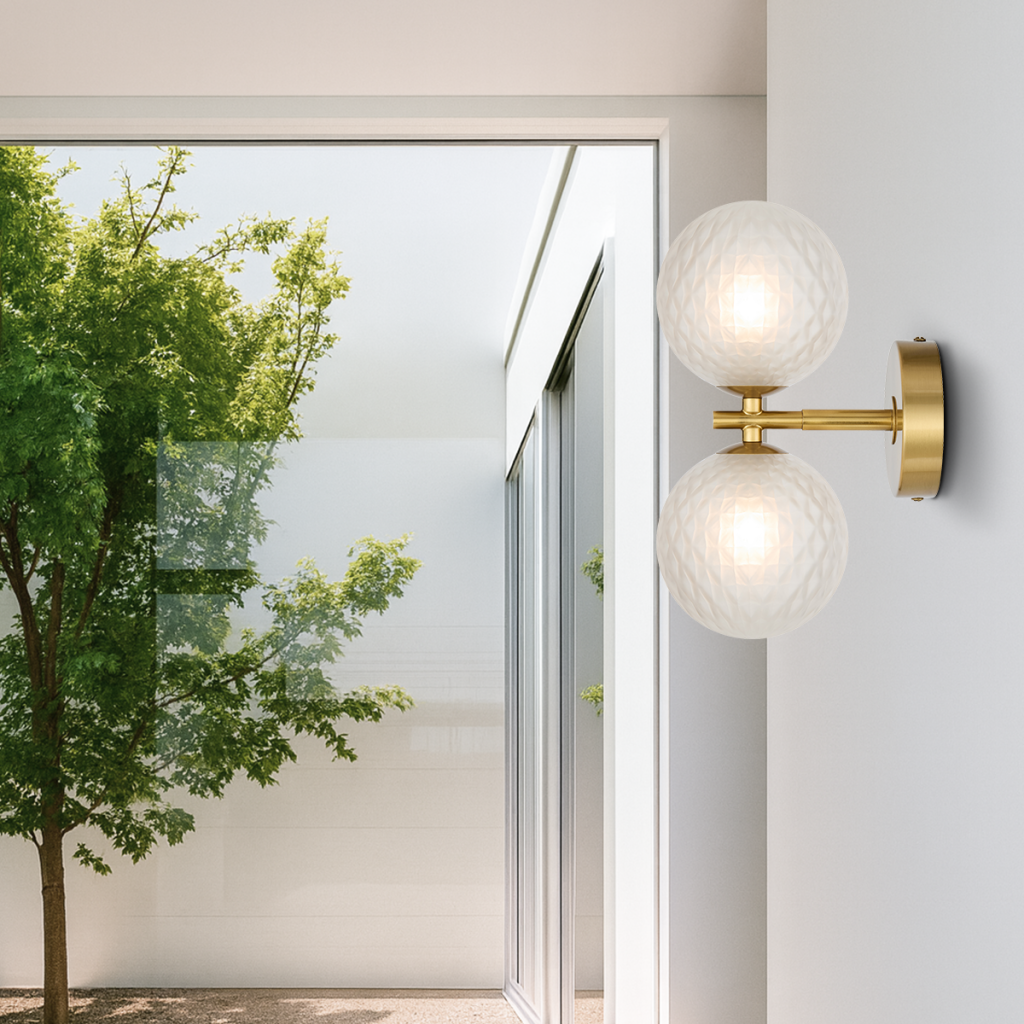 FELTON 2 LIGHT WALL LIGHT - LS5