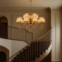 SIEDEL 15 LIGHT PENDANT - LS2