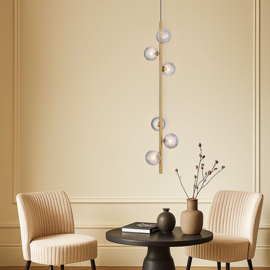 ELSON 6 LIGHT PENDANT - LS1