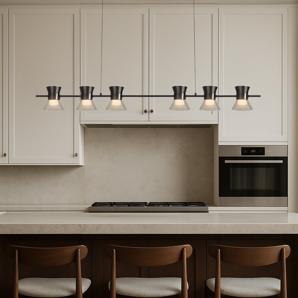 TIPICO 6 LIGHT PENDANT - LS2