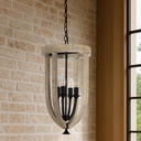 HOSLEY 4 LIGHT PENDANT - LS1