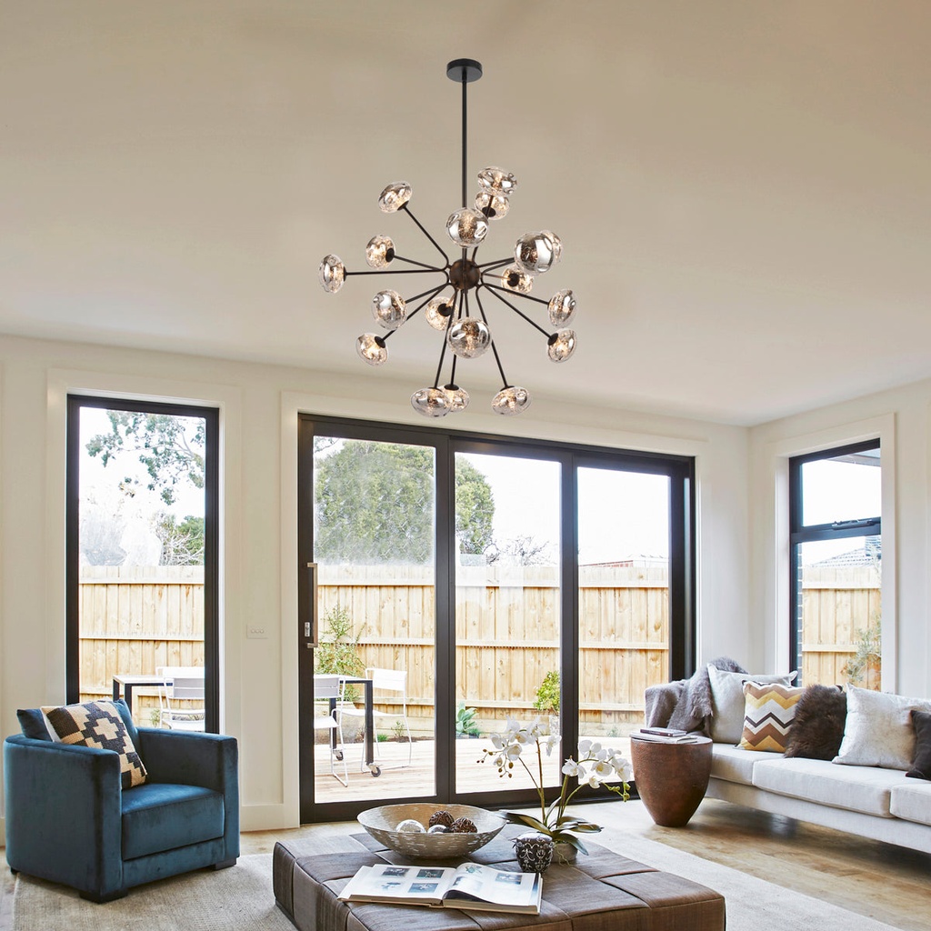 VARLIN 18 LIGHT PENDANT - LS1