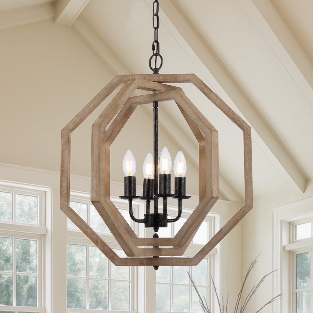 INDIO 4 LIGHT PENDANT - LS1