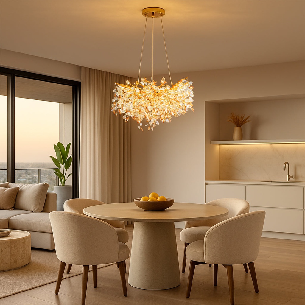 MOLENA 8 LIGHT PENDANT - LS1