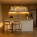 MOLENA 10 LIGHT RECTANGULAR PENDANT - LS1