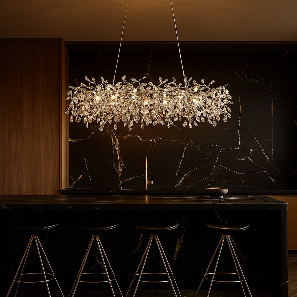 MOLENA 10 LIGHT RECTANGULAR PENDANT - LS2