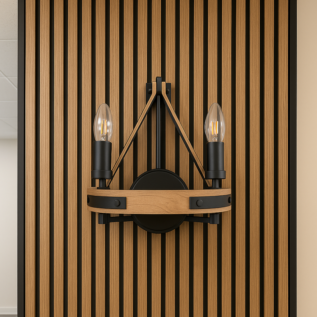 DARIEN 2 LIGHT WALL LIGHT - LS2