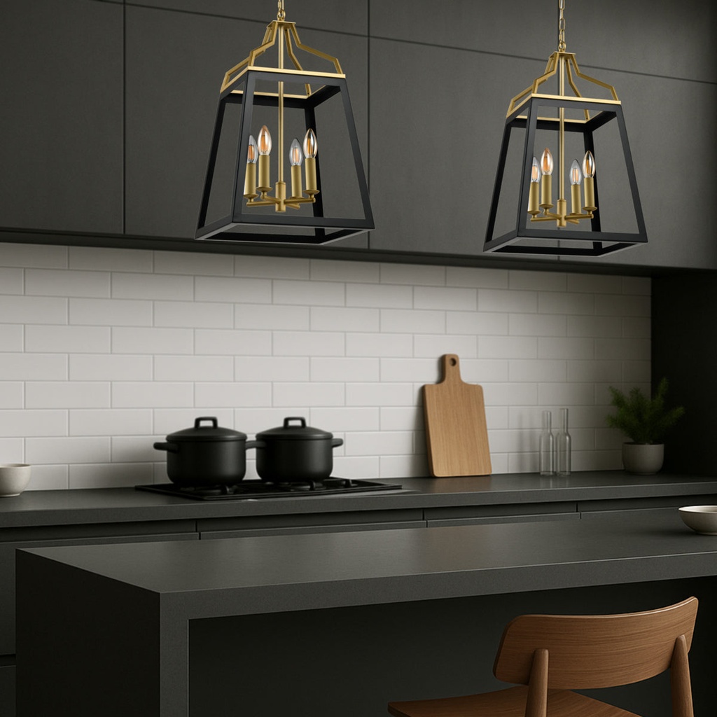 MONTEAL 4 LIGHT PENDANT - LS1