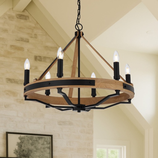DARIEN 6 LIGHT PENDANT - LS1
