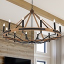 DARIEN 12 LIGHT PENDANT - LS1
