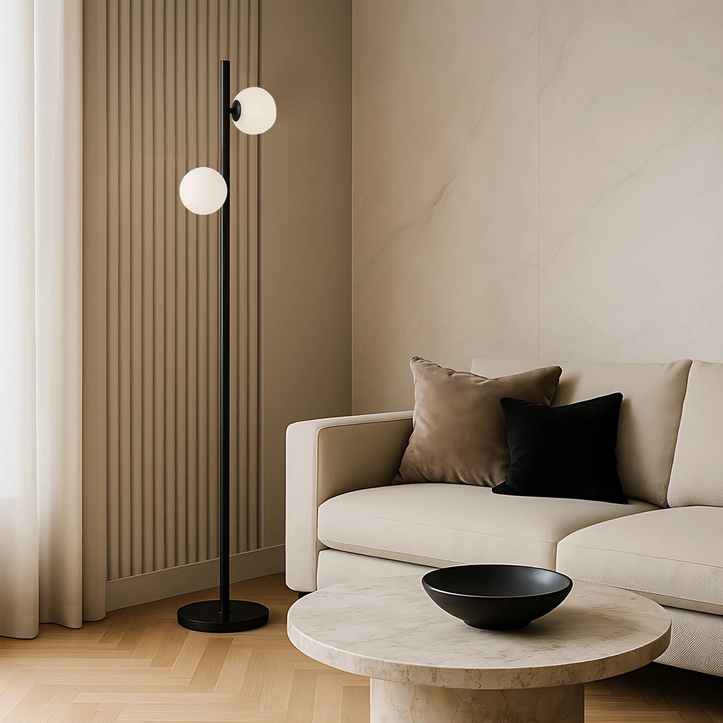 FIGARO 2 LIGHTS FLOOR LAMP - LS2