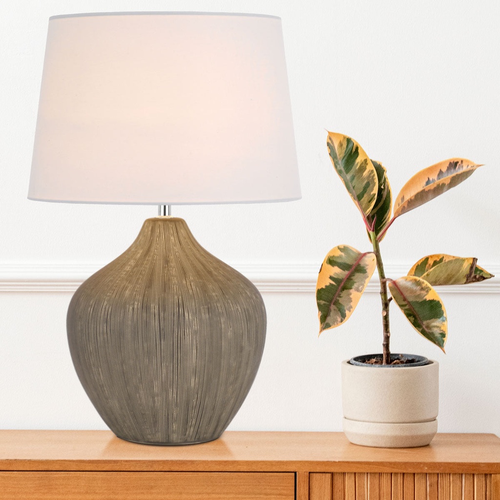 BORNEO CERAMIC TABLE LAMP - LS1