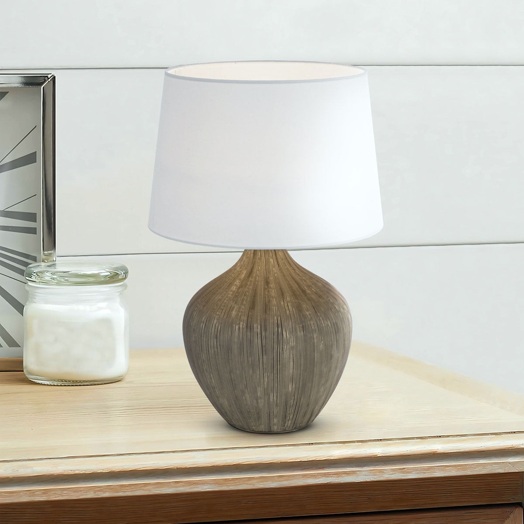 BORNEO CERAMIC TABLE LAMP - LS2