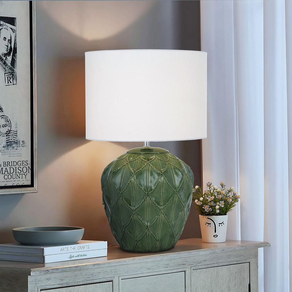 DIAZ CERAMIC TABLE LAMP - LS2