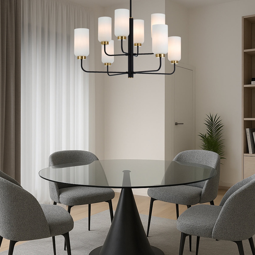 SEBRING 8 LIGHTS PENDANT - LS1