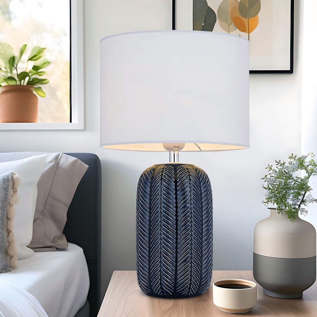 BOKEM CERAMIC TABLE LAMP - LS2