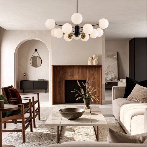 MARSTEN 12 LIGHTS PENDANT - LS1