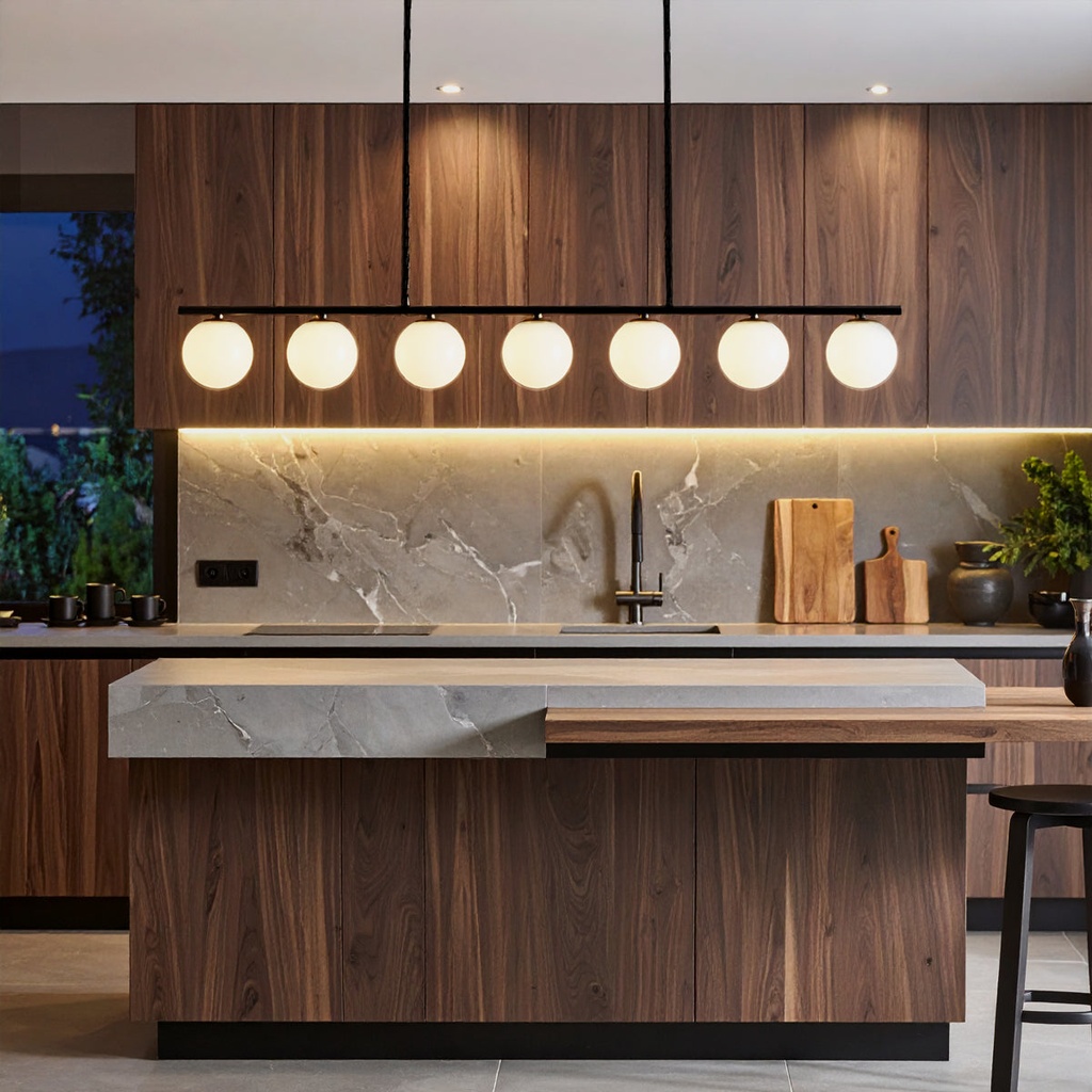 MARSTEN 7 LIGHTS PENDANT - LS1