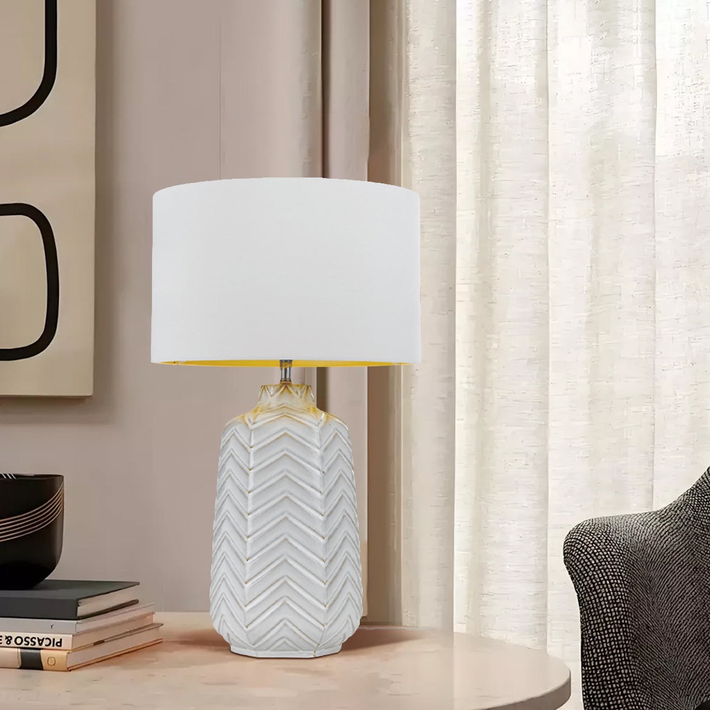 ESMO CERAMIC TABLE LAMP - LS2