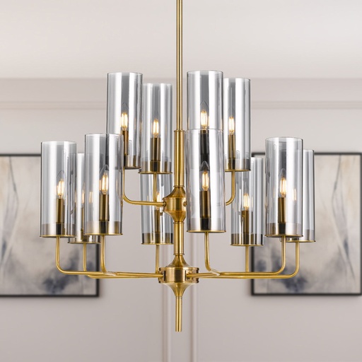 DECARO 12 LIGHTS PENDANT - LS1