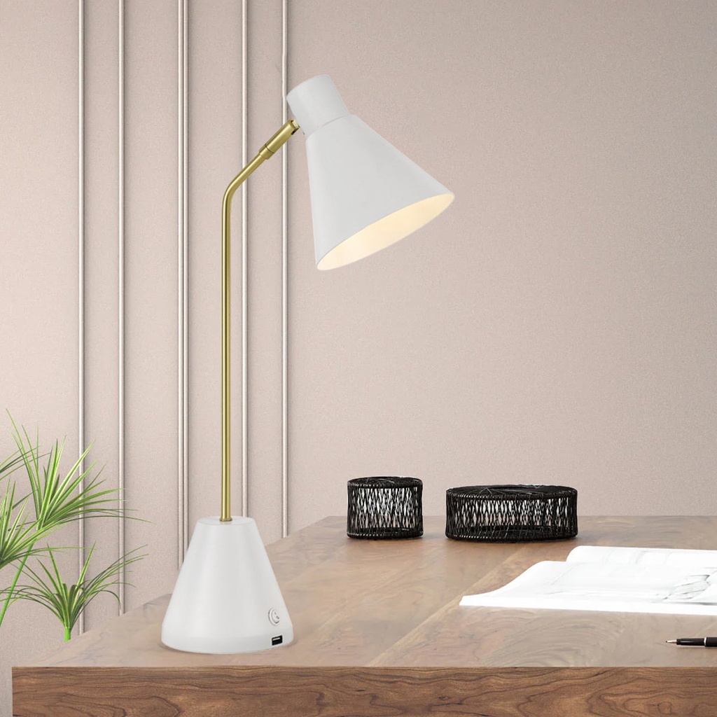 AMBIA TABLE LAMP WITH USB - LS1