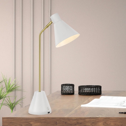 AMBIA TABLE LAMP WITH USB - LS1