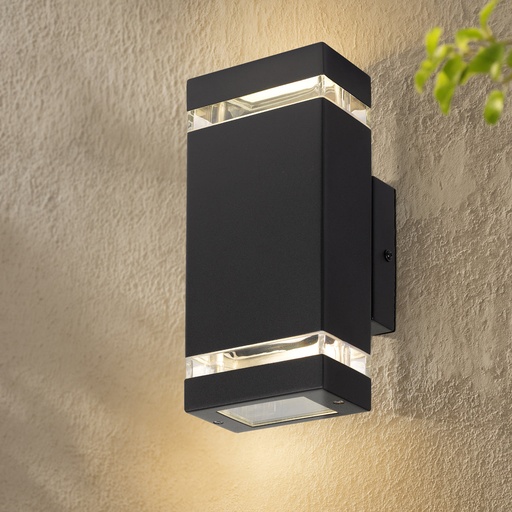 DIXON 2 EXTERIOR WALL LIGHT - LS1