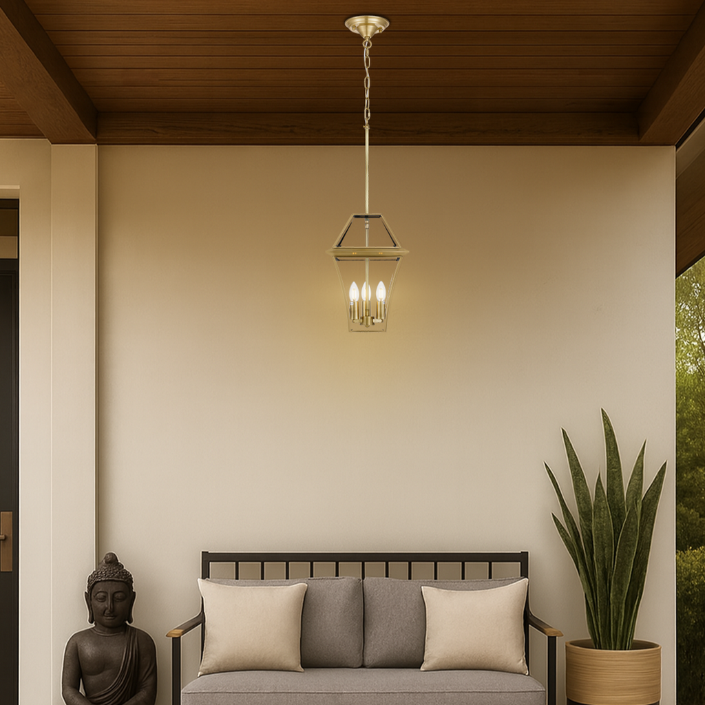 RYE 27 SOLID BRASS PENDANT - LS6