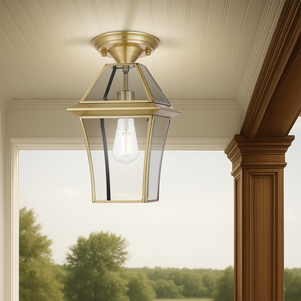 RYE 20 SOLID BRASS PENDANT - LS2