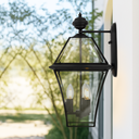 RYE 27 SOLID BRAS EXTERIOR WALL LIGHT - LS3