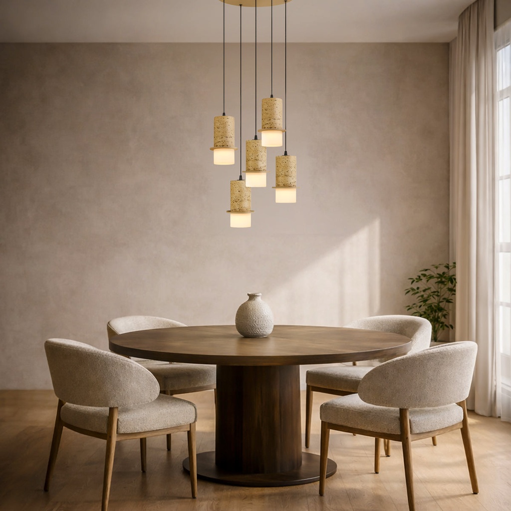 KOLISA 5 LIGHT PENDANT - LS2