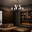 BREVAN 9 LIGHT PENDANT - LS2