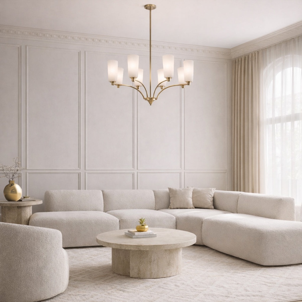 BREVAN 8 LIGHT PENDANT - LS1