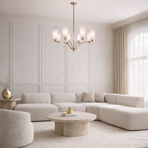 BREVAN 8 LIGHT PENDANT - LS1