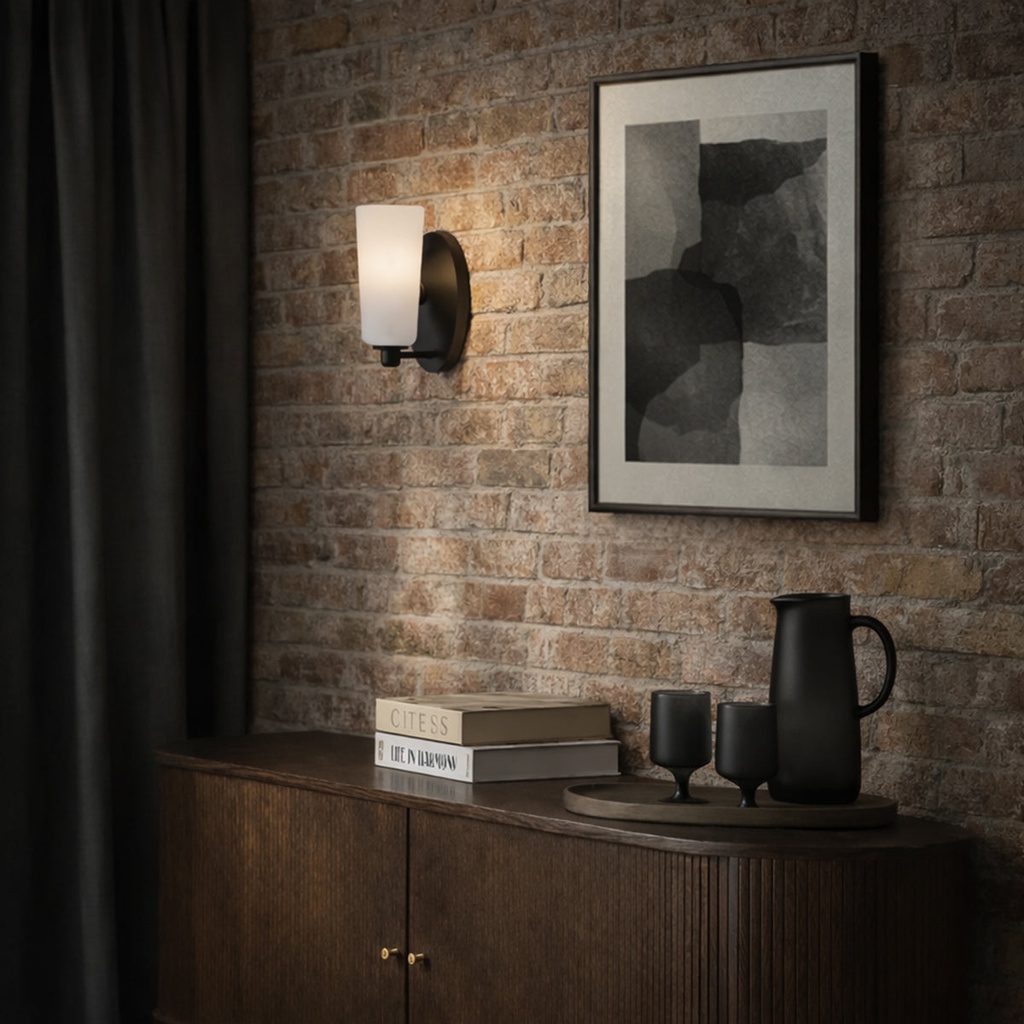 BREVAN 1 LIGHT WALL BRACKET - LS2