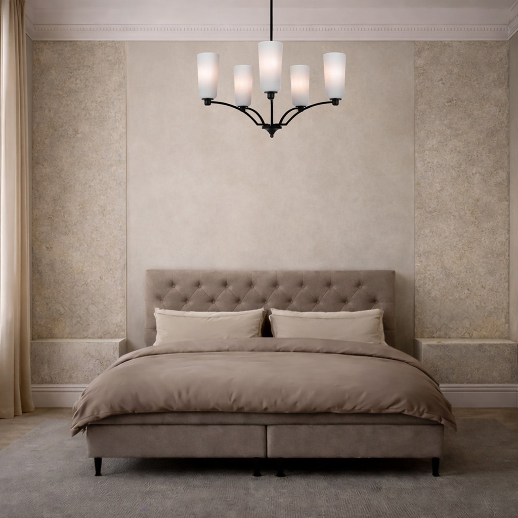 BREVAN 5 LIGHT PENDANT - LS1