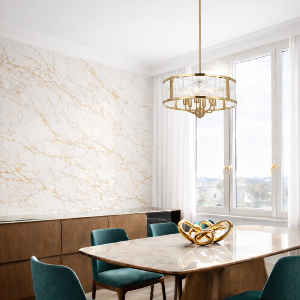 NOREL 6 LIGHT PENDANT - LS6