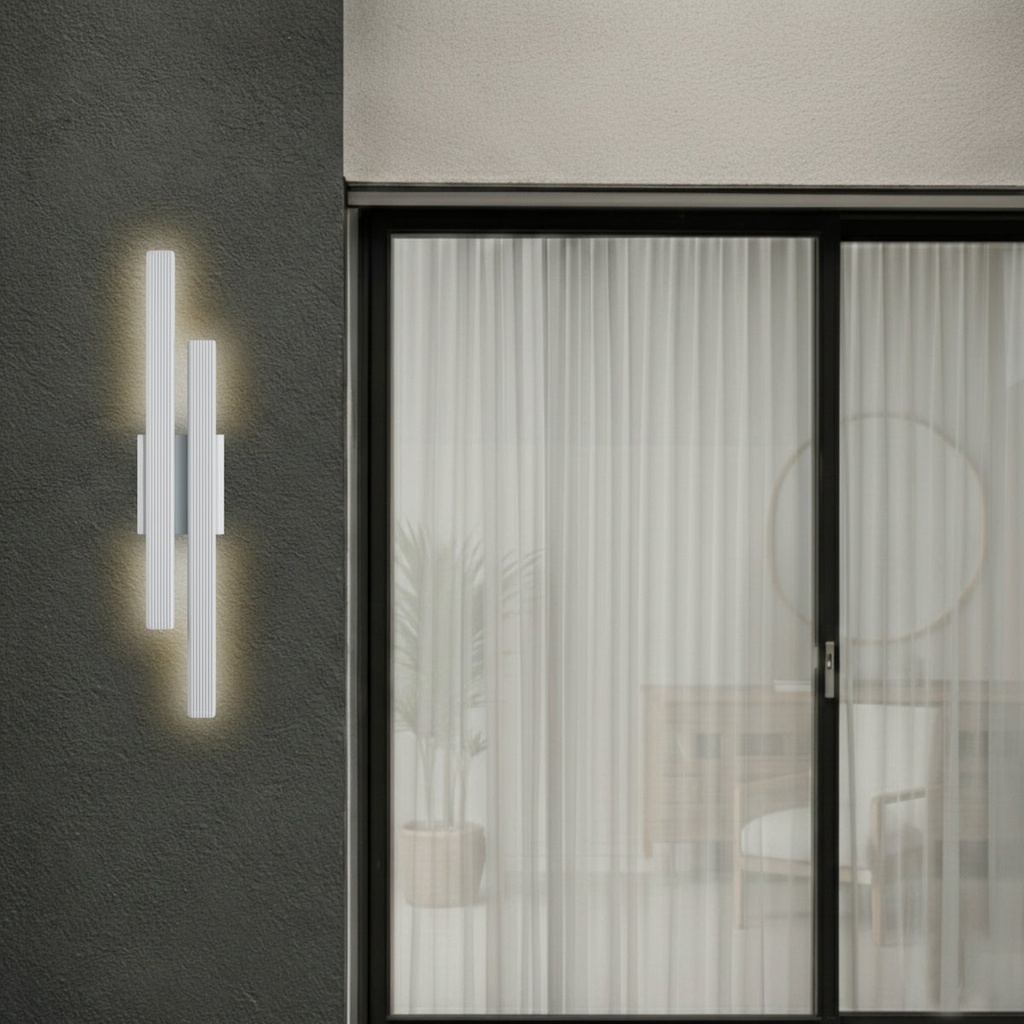 OSTEL 2 LIGHT EXTERIOR WALL LIGHT - LS2