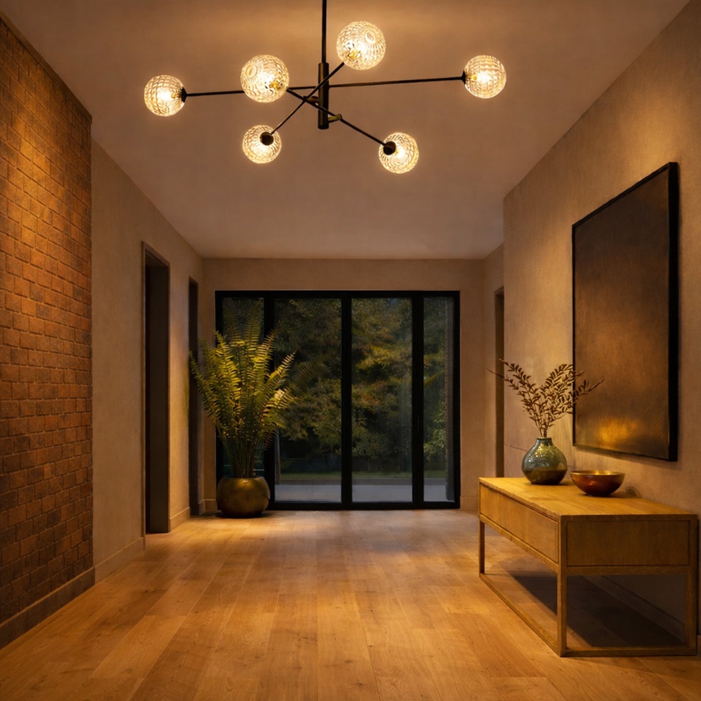 GASTON 6 LIGHT PENDANT - LS11