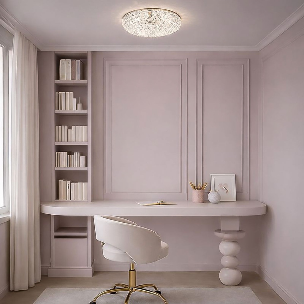 LILAC 28 18w LED OYSTER 3CCT - LS1