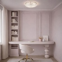 LILAC 28 18w LED OYSTER 3CCT - LS1