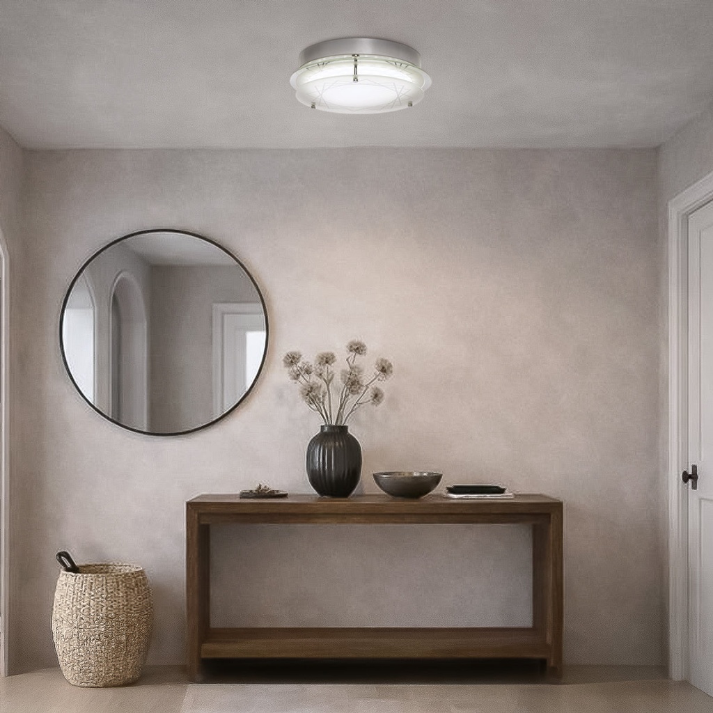 FOSCO ROUND 20w LED OYSTER DIM - LS1