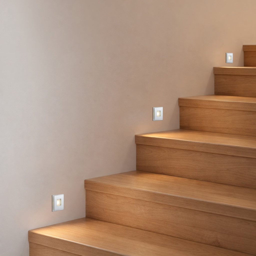LIMA SQUARE STAIR/DOWN LIGHT - LS1